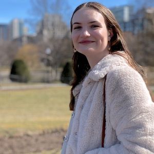 En Route Jewelry “safety pin” earrings in gold